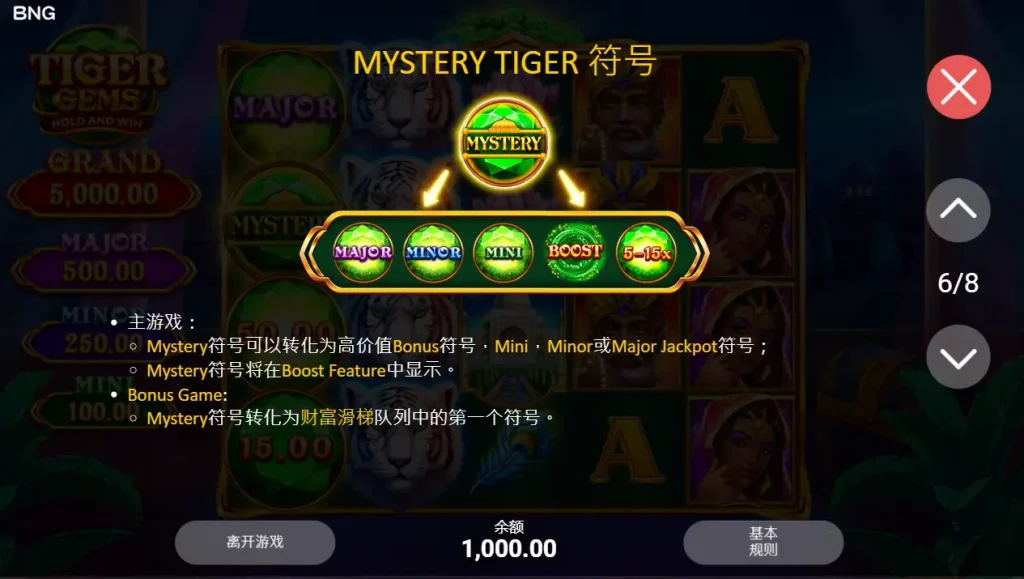 BNG白虎傳 免費遊戲